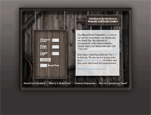 Tablet Screenshot of boardfootcalculator.com